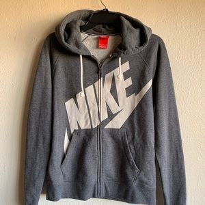 Nike | zip up sweater